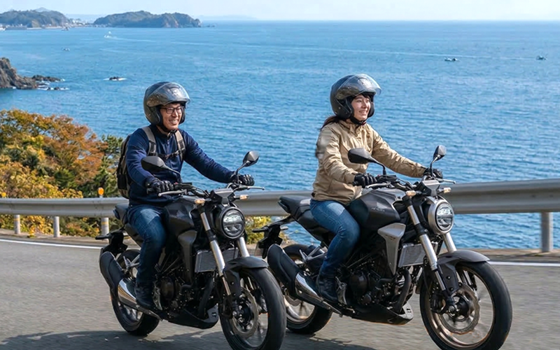 ツーリング利用イメージ