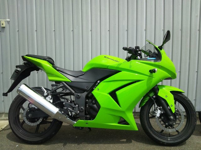 Ninja250R（緑）